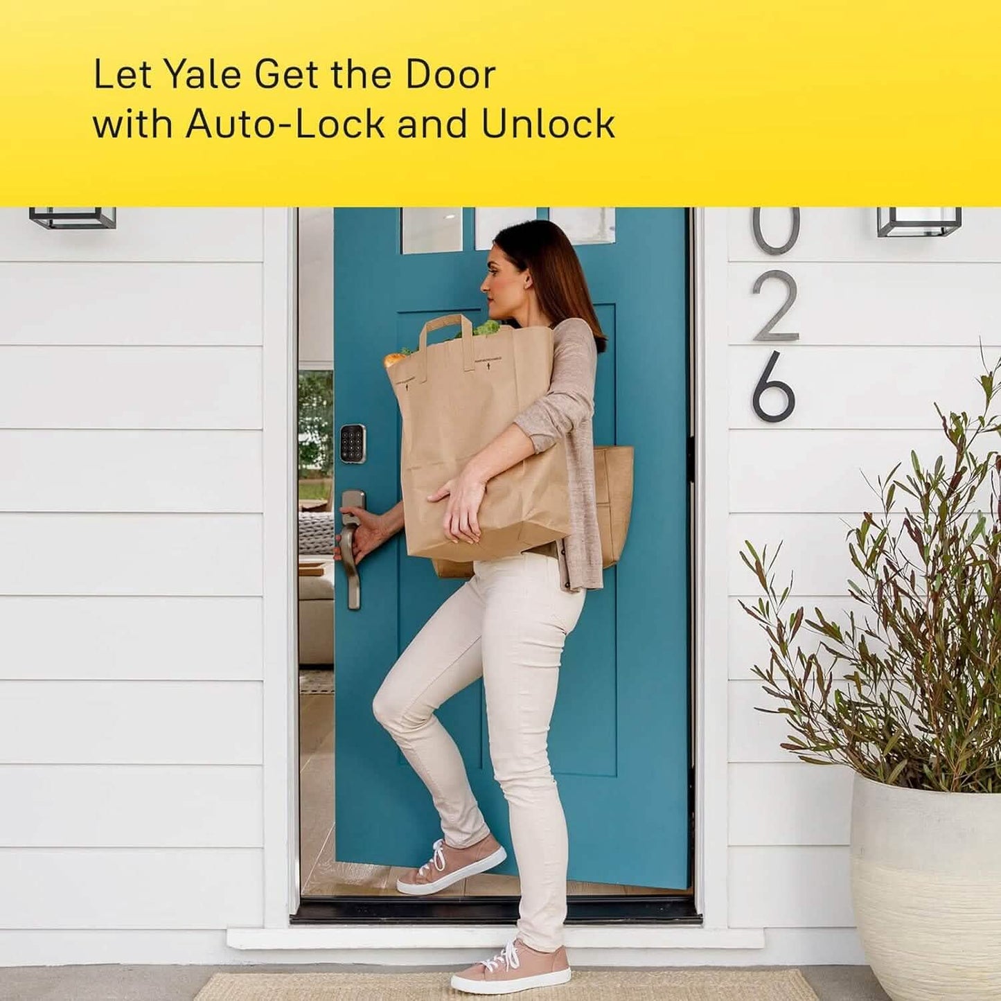 Yale Security Assure Lock 2 Key-Free Touchscreen Lock with Bluetooth  (Refurbished) DailySale