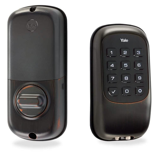 Yale YRD110ZW0BP Push Button Deadbolt Lock B1L YRD110-ZW-US with Z-Wave DailySale