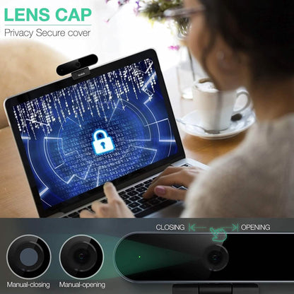 Yealink UVC20 Webcam 1080P Full HD Camera with Microphone  (Refurbished) DailySale