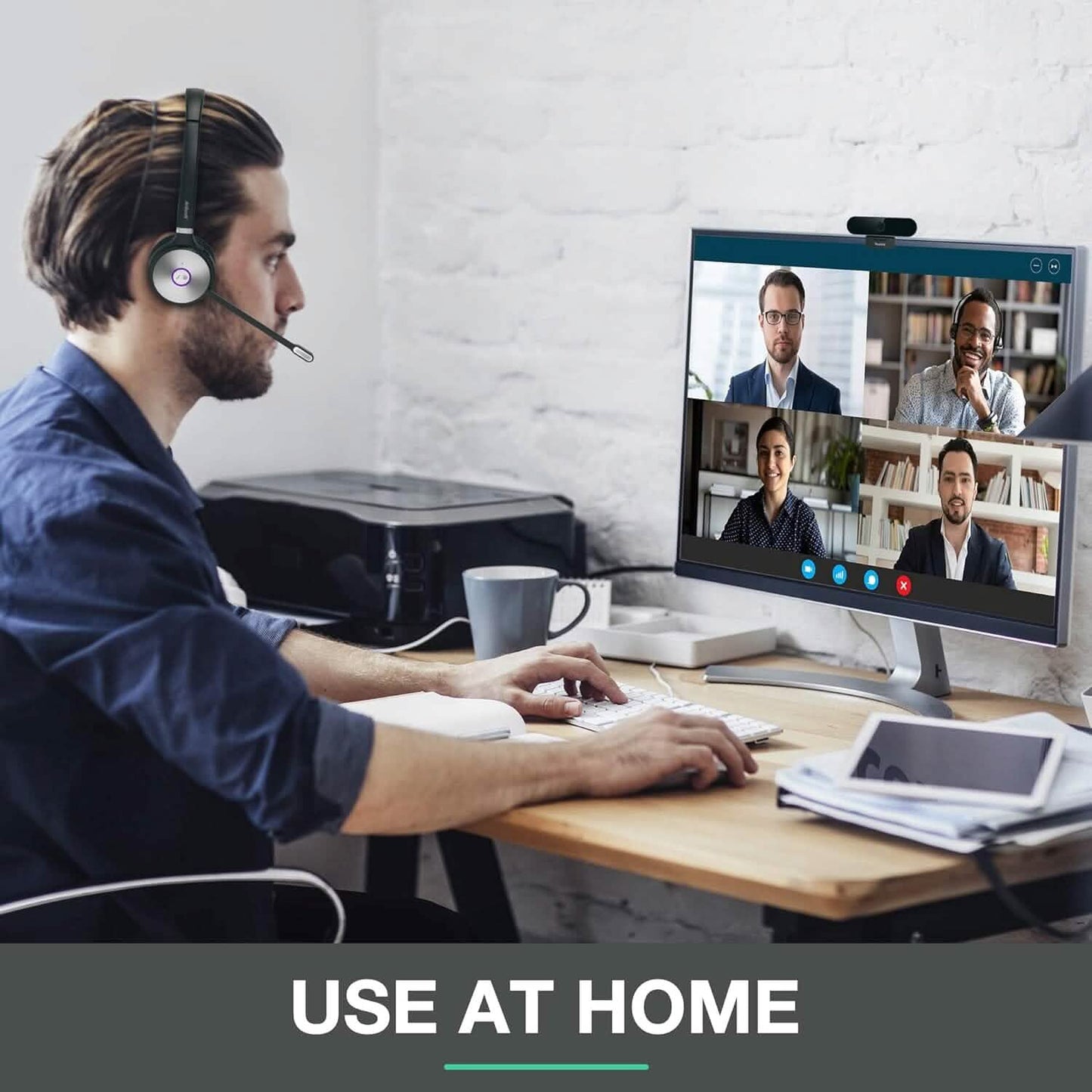 Yealink UVC20 Webcam 1080P Full HD Camera with Microphone  (Refurbished) DailySale