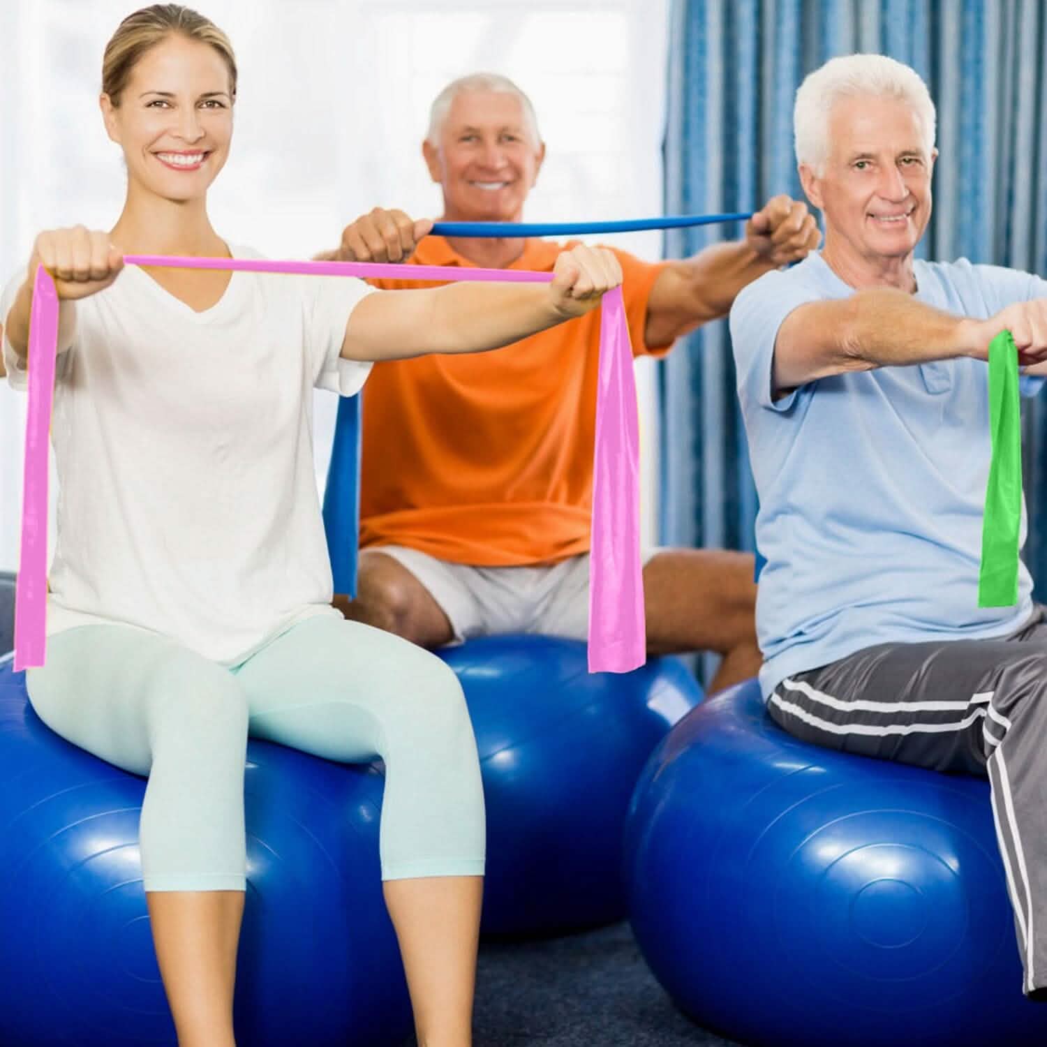 Yoga Resistance Band 3 Sets Non-Toxic Skin-Friendly DailySale