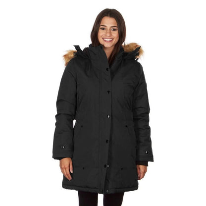 Yoki Women's Mid Length Hooded Puffy Coat DailySale