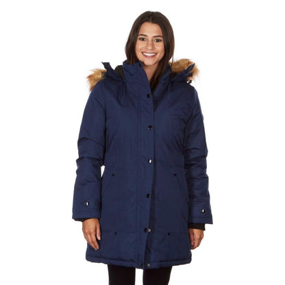 Yoki Women's Mid Length Hooded Puffy Coat DailySale