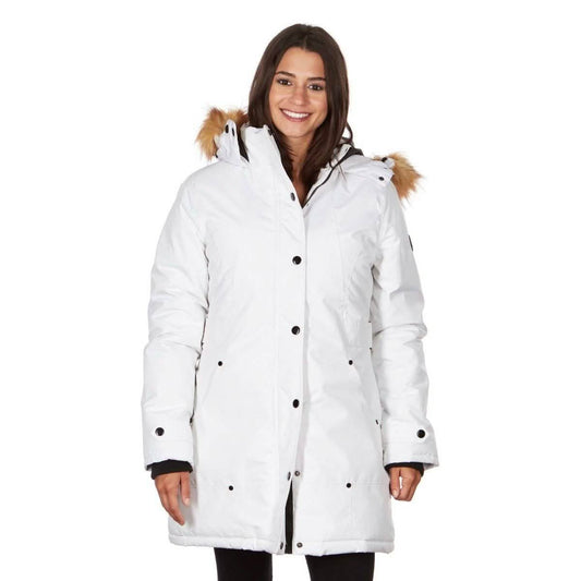 Yoki Women's Mid Length Hooded Puffy Coat DailySale