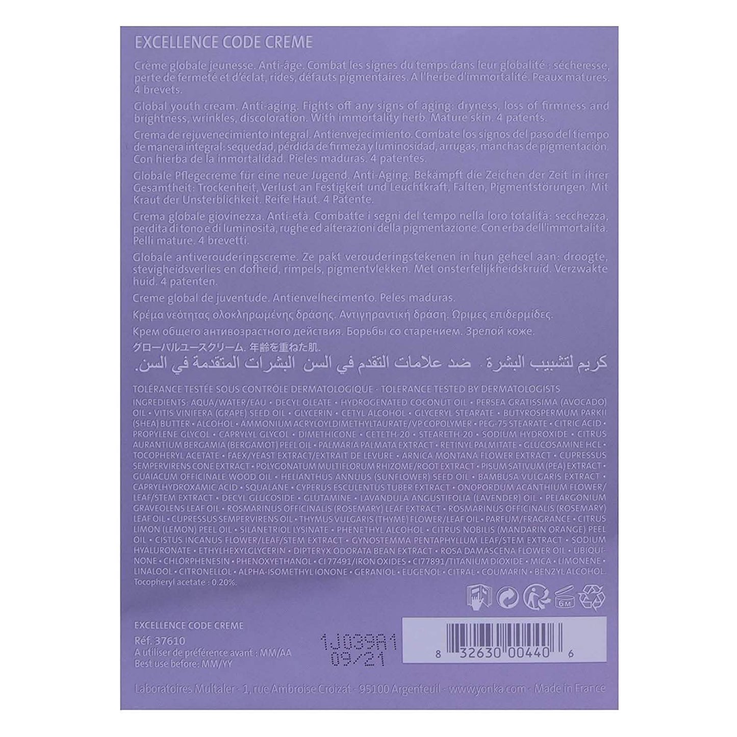 Yon-ka Cream with an Excellent Age Exception Index DailySale