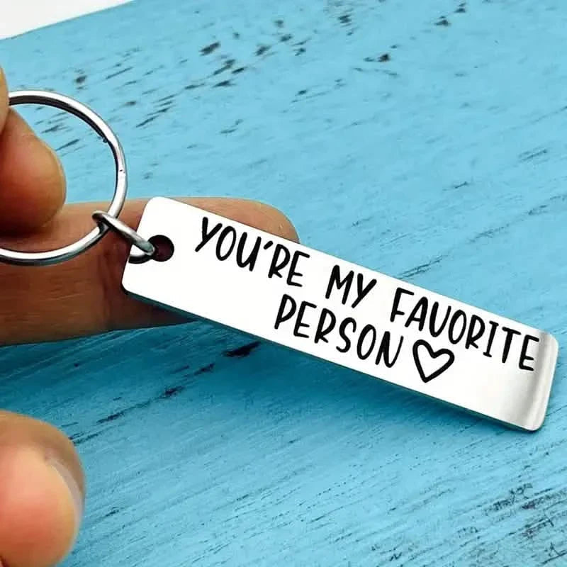 You're My Favorite Person Keychain DailySale