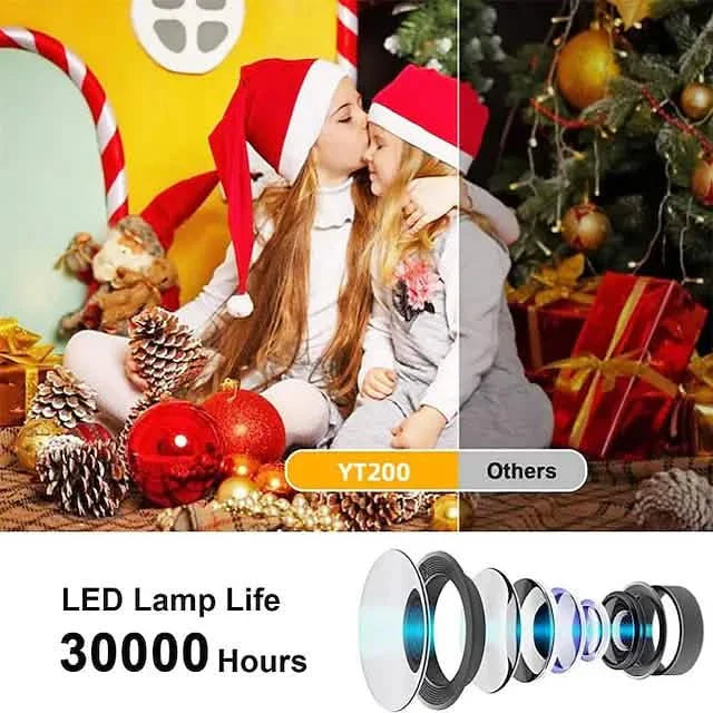 YT200 LED Projector Mini Handheld DailySale