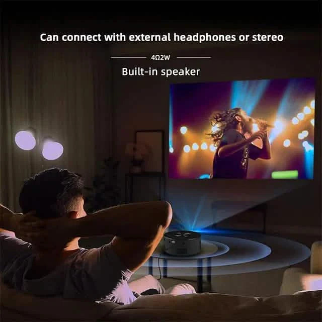YT200 LED Projector Mini Handheld DailySale
