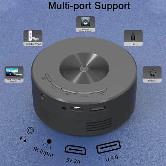 YT200 LED Projector Mini Handheld DailySale