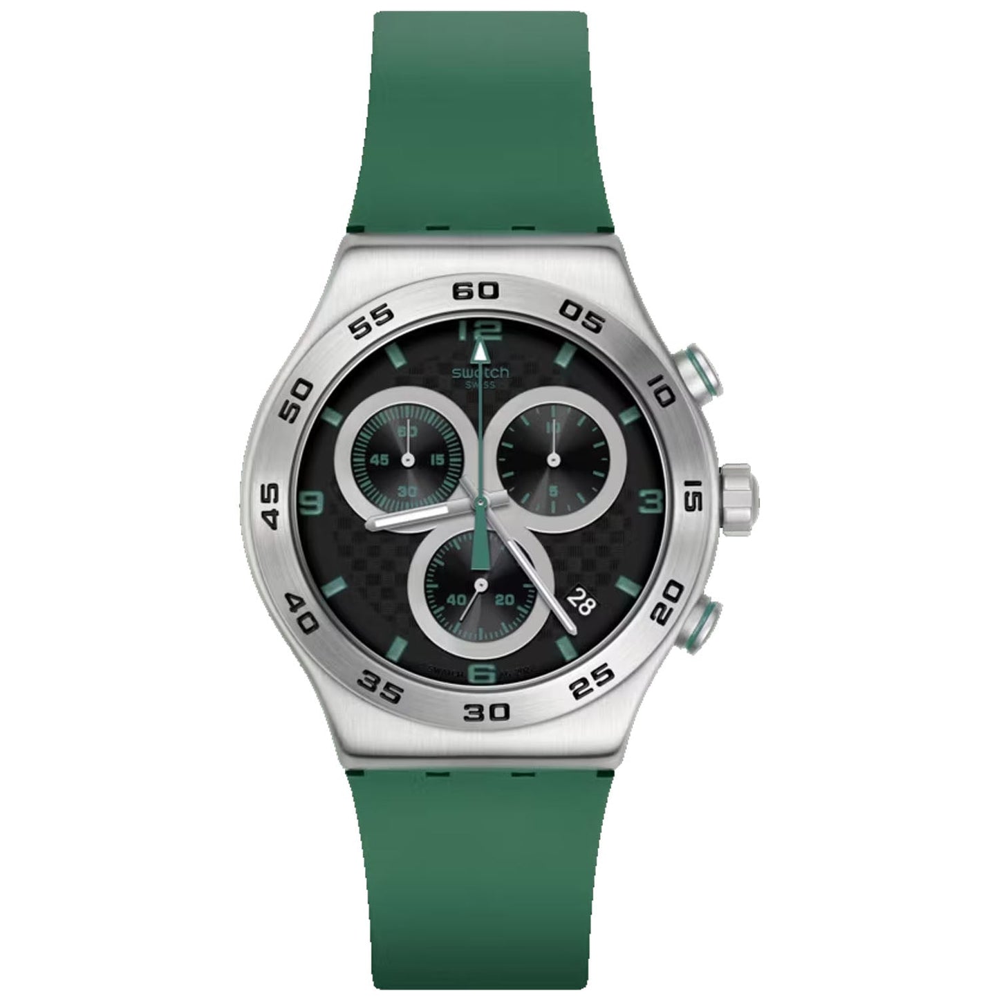 Swatch Men's Irony The Spetember Collection Carbonic Green Bids.com