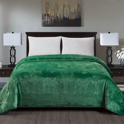 Zebra Designed Premium Flannel Fleece Blanket DailySale