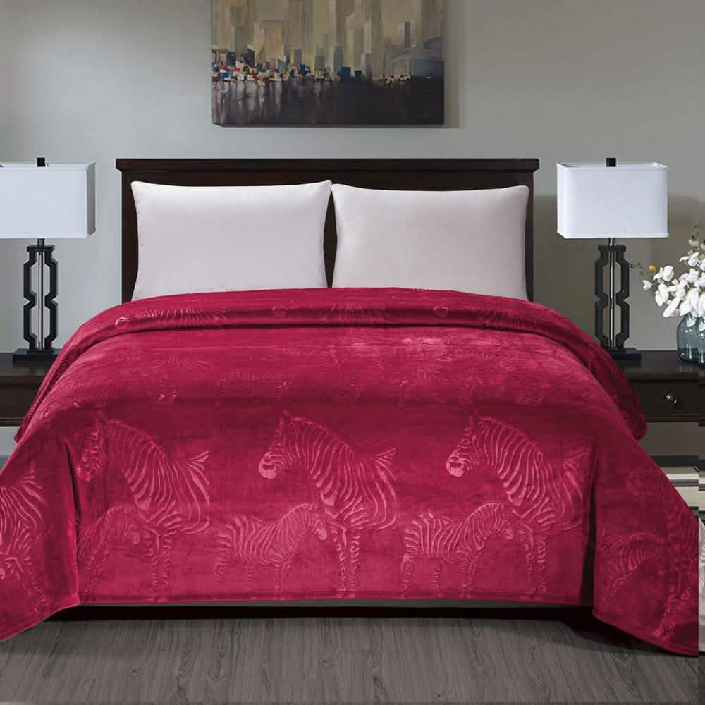 Zebra Designed Premium Flannel Fleece Blanket DailySale
