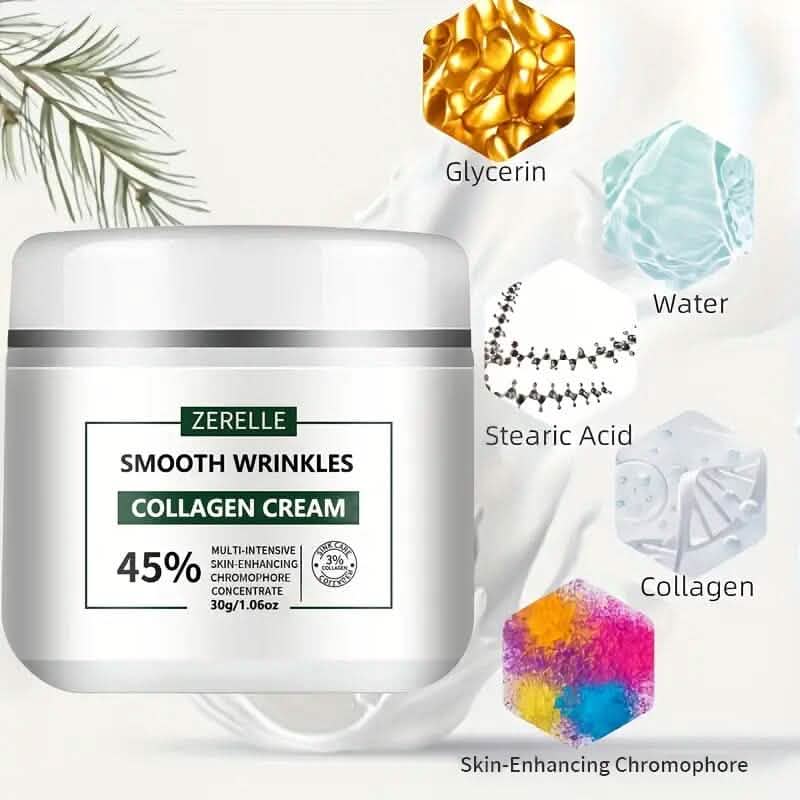 Zerelle Collagen Cream for Smooth Wrinkles 30g DailySale