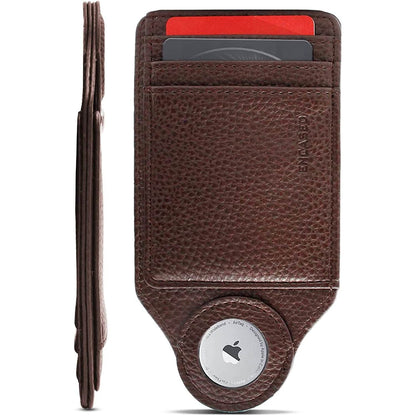 Zero-Bulk Slim AirTag Wallet DailySale