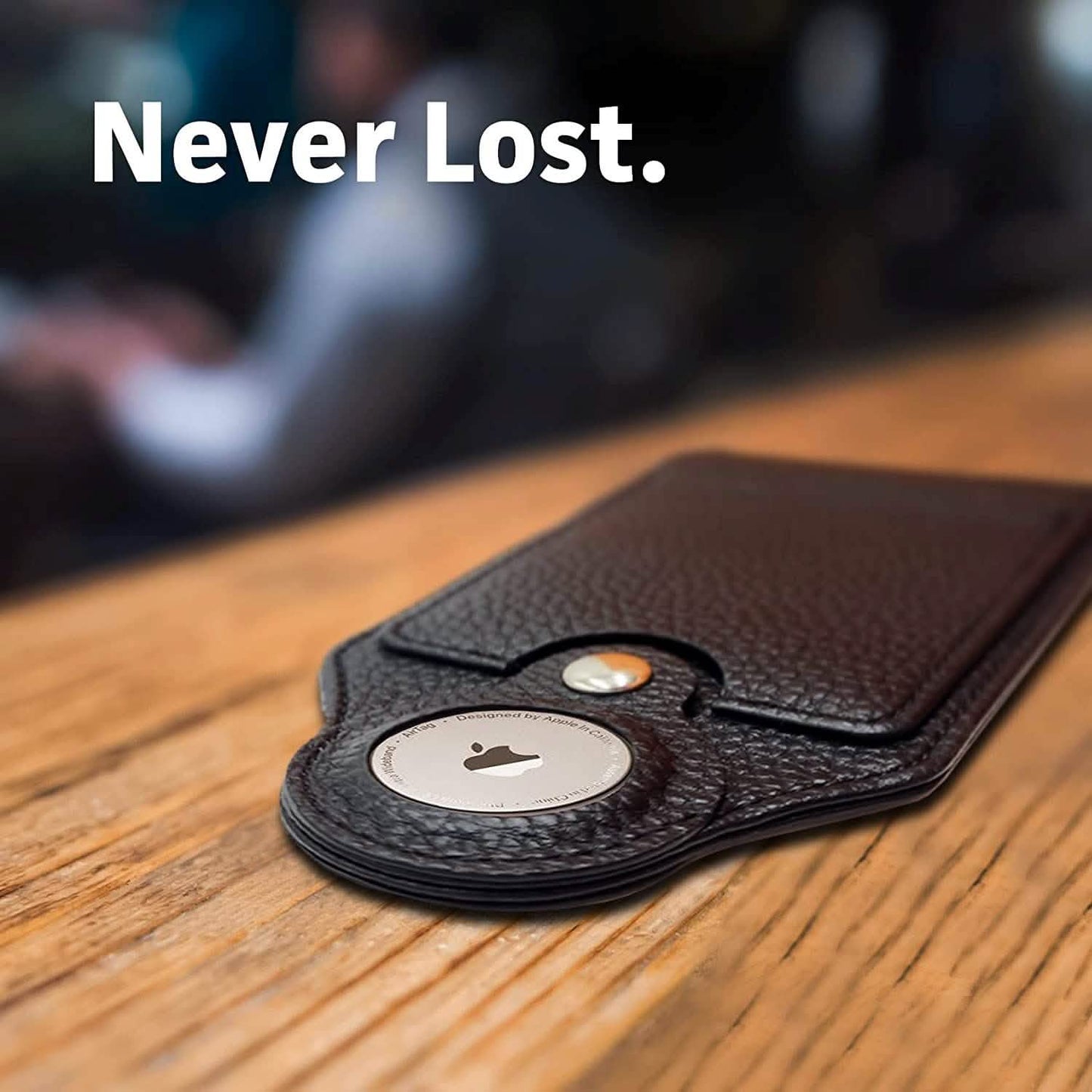 Zero-Bulk Slim AirTag Wallet DailySale