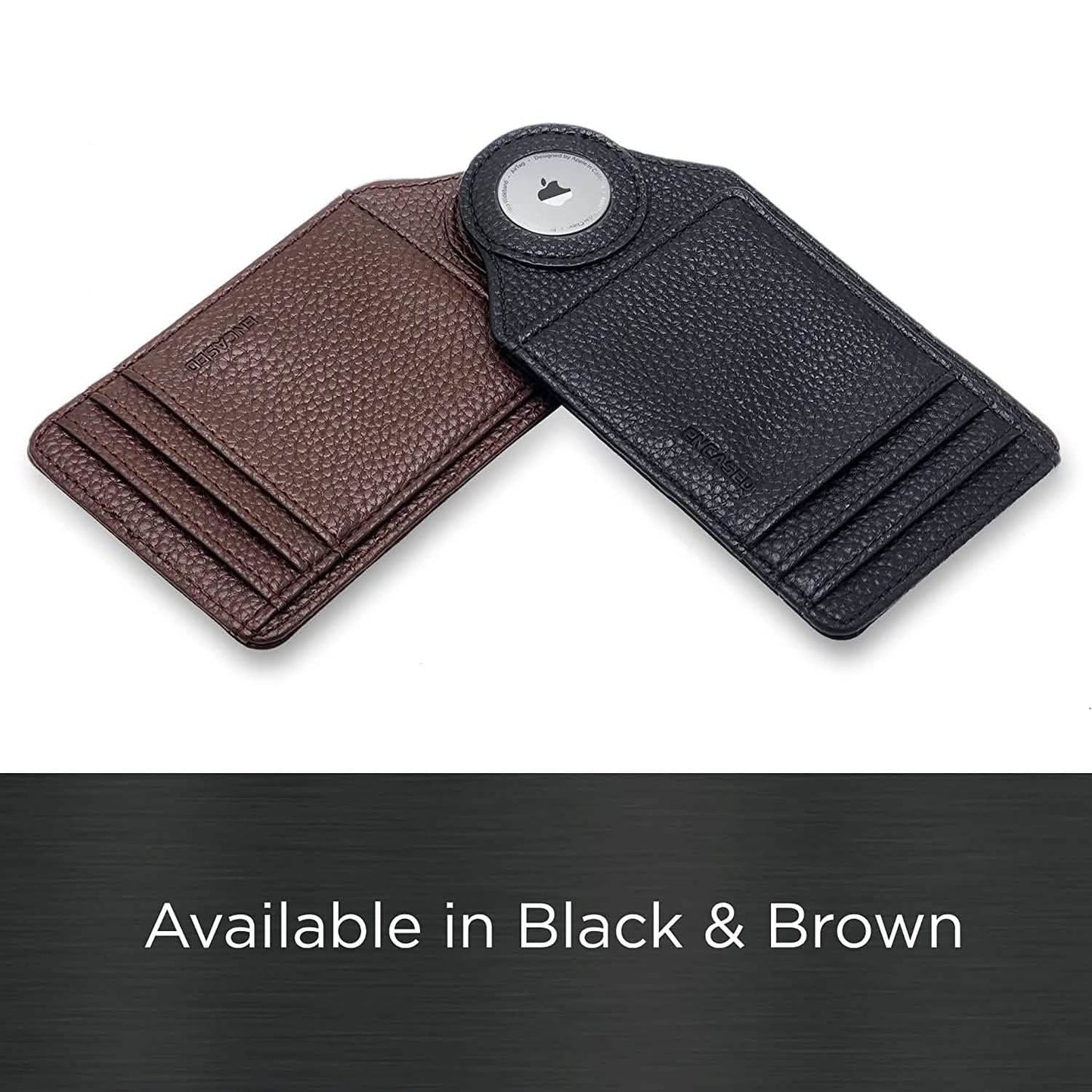 Zero-Bulk Slim AirTag Wallet DailySale