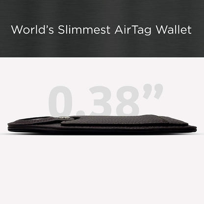 Zero-Bulk Slim AirTag Wallet DailySale