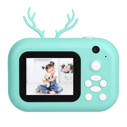 Zero Ink Selfie Camera 1080P HD Video Recorder with Dual Lens 3 Roll Print Papers DailySale
