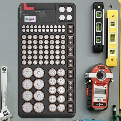Zerodark Battery Organizer with Detachable Battery Tester DailySale