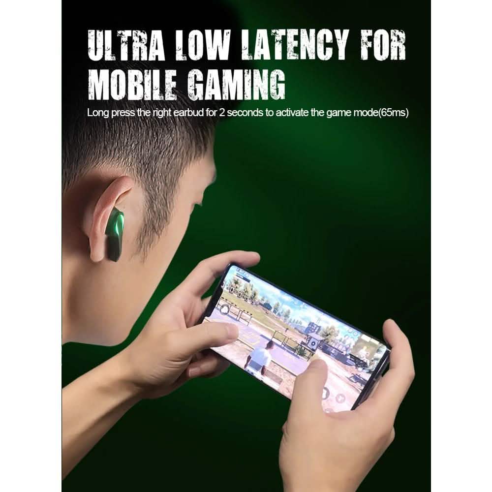 Zime Winner Gaming Headphones 65ms Low Latency TWS Bluetooth Earphone With Mic Bass Audio Sound Positioning DailySale