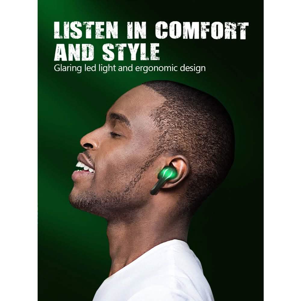 Zime Winner Gaming Headphones 65ms Low Latency TWS Bluetooth Earphone With Mic Bass Audio Sound Positioning DailySale