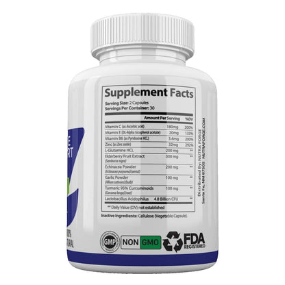 Zinc Immune Boosting Capsules - Extra Strength 1000mg DailySale
