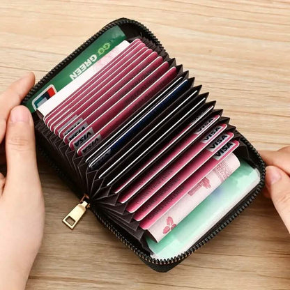 Zipper Around Credit Card Holder DailySale