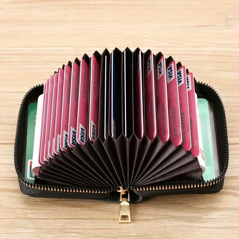 Zipper Around Credit Card Holder DailySale