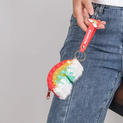 Zippered Pouch with Fidget Bubble Poppers and Bristles DailySale