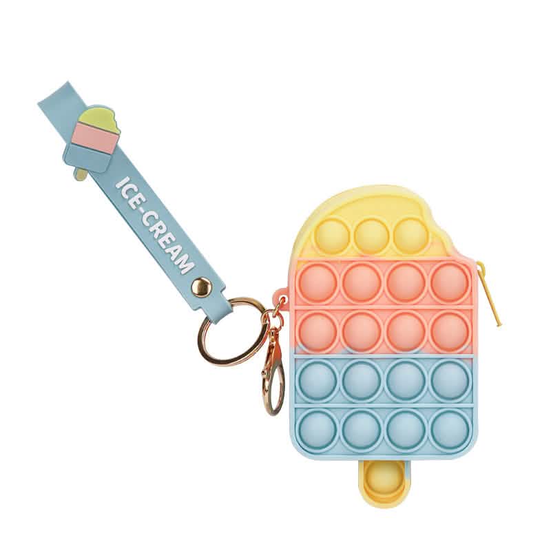 Zippered Pouch with Fidget Bubble Poppers and Bristles DailySale