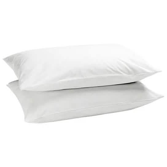 Zippered Waterproof Bed Bug/Dust Mite Fabric Pillow Covers DailySale