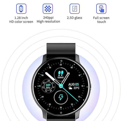 Zl02 Smart Watch 1.28 Inch Smartwatch Fitness Running Watch DailySale