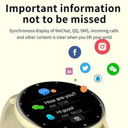 Zl02 Smart Watch 1.28 Inch Smartwatch Fitness Running Watch DailySale