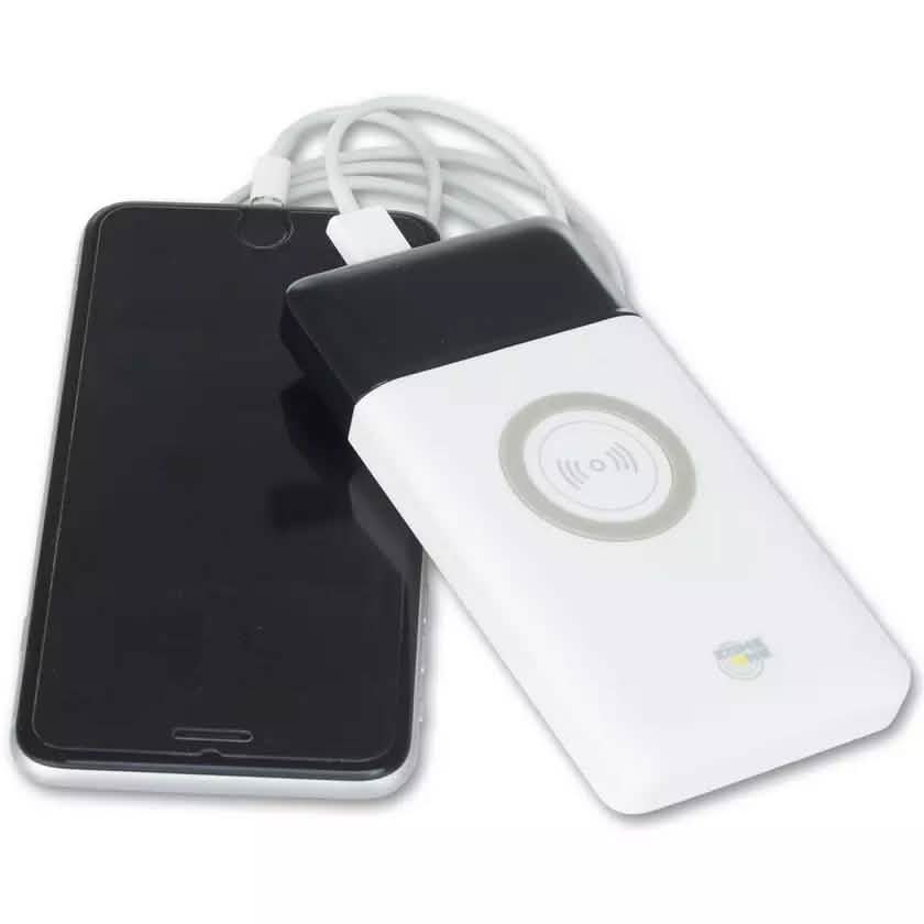 Zone One 15,000mAh LED Dual-USB and Wirless Charging Power Bank DailySale
