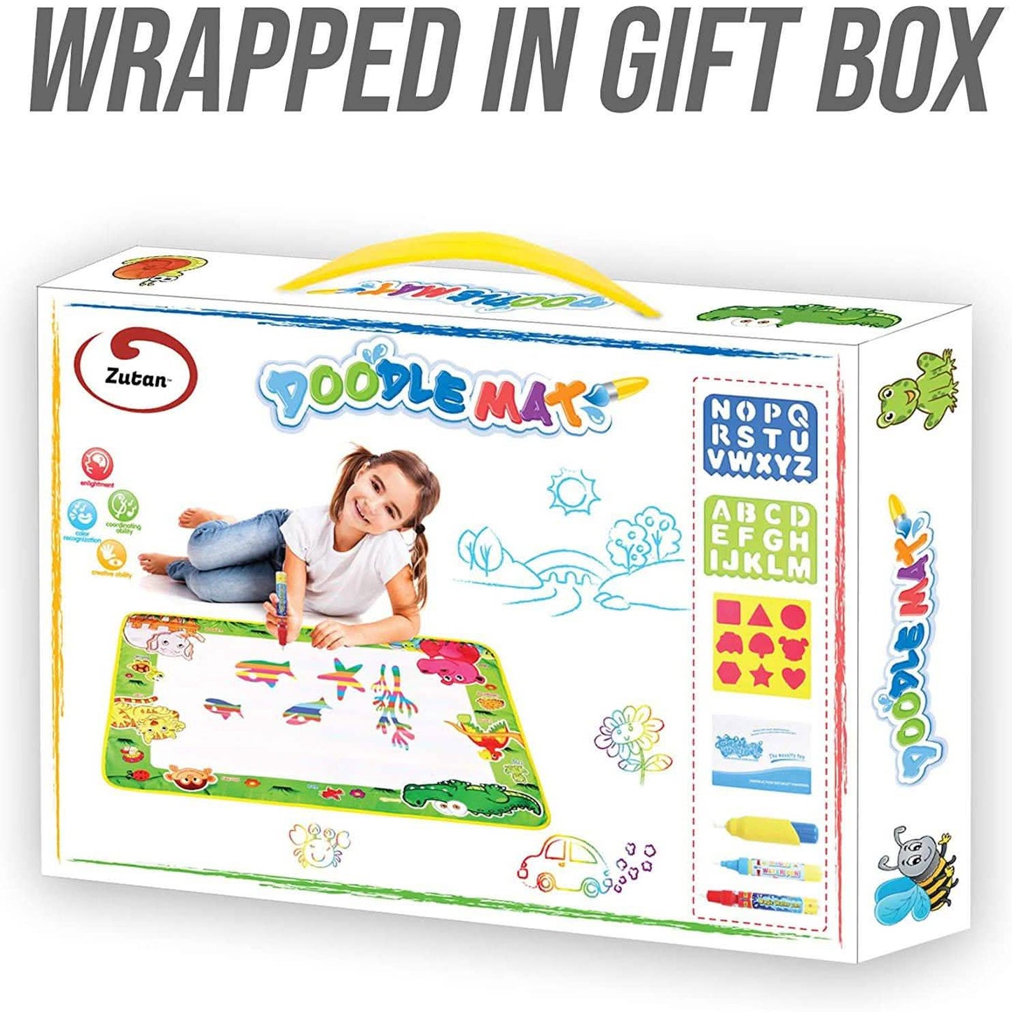 Zutan Large Aqua Doodle Mat Water Drawing Pad DailySale