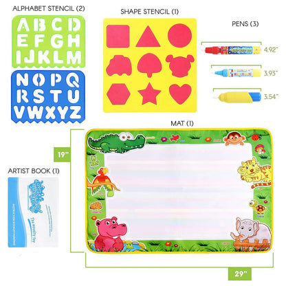 Zutan Large Aqua Doodle Mat Water Drawing Pad DailySale