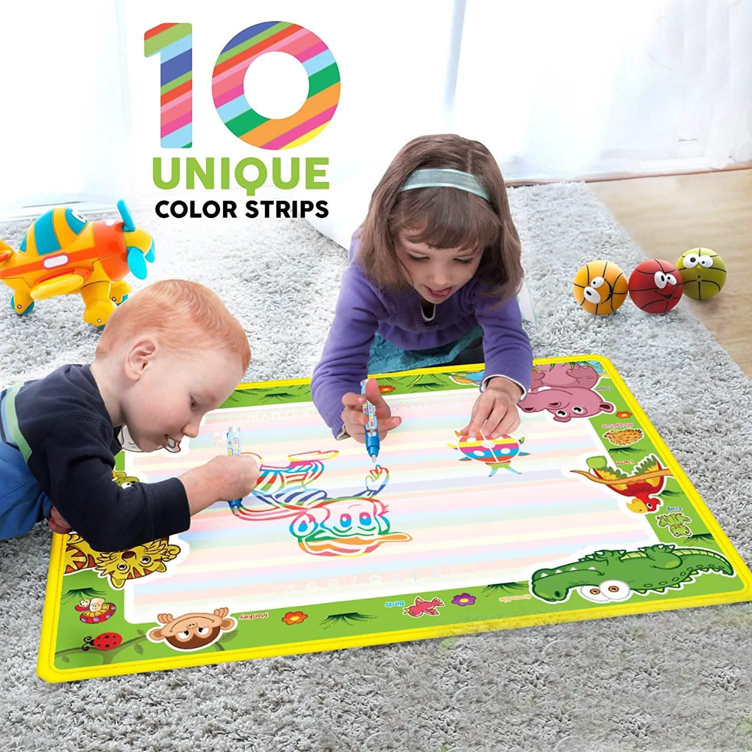 Zutan Large Aqua Doodle Mat Water Drawing Pad DailySale
