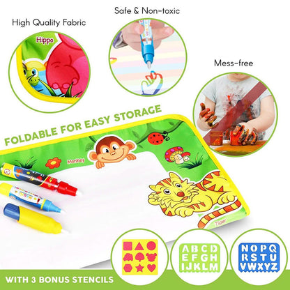Zutan Large Aqua Doodle Mat Water Drawing Pad DailySale