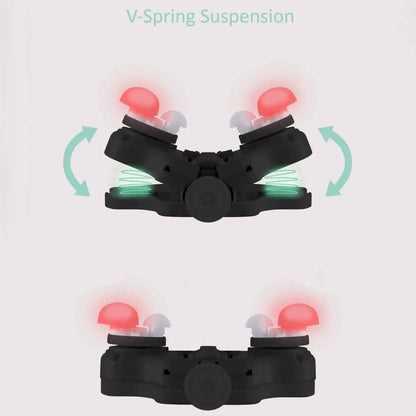 Zyllion ZMA-20 Luxury Shiatsu V-Spring Massage Pillow with Heat DailySale