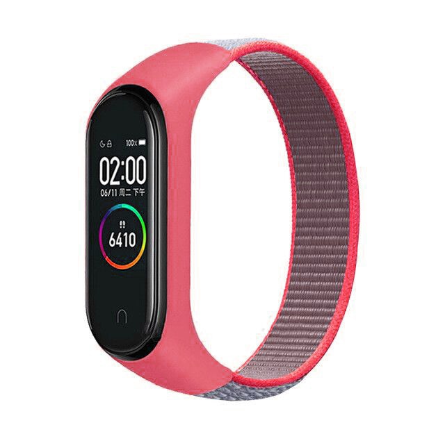 Nylon Sport loop for mi band 3,4 and 5 - Wristwatchstraps.co