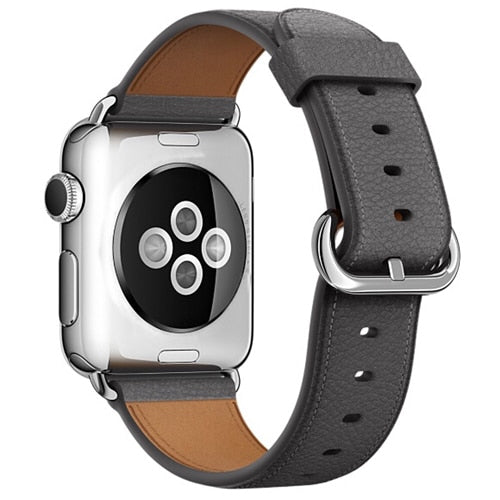 Single Tour Genuine Leather Strap for series 5/4/3/2/1, Hermes, Nike Apple Watches - Wristwatchstraps.co