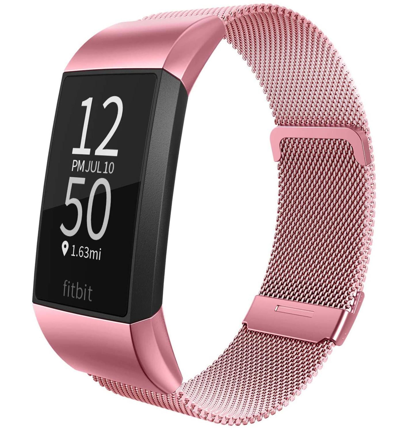 Fitbit charge 4 discount pink