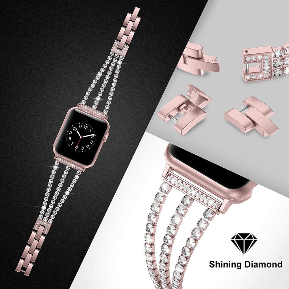 Apple watch strap diamond hot sale