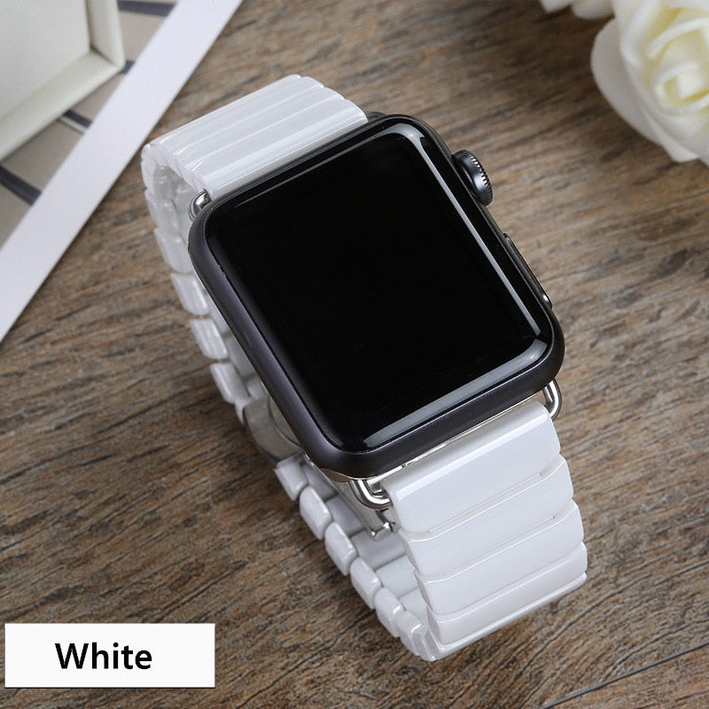 Ceramic apple watch online strap