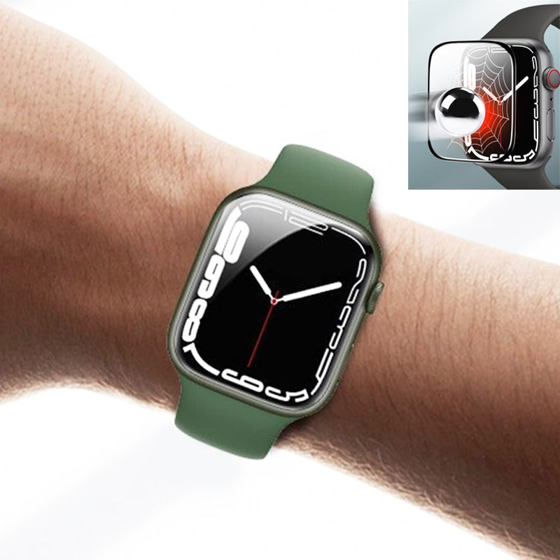 Tempered Glass Screen Protector For Apple Watch - Wristwatchstraps.co