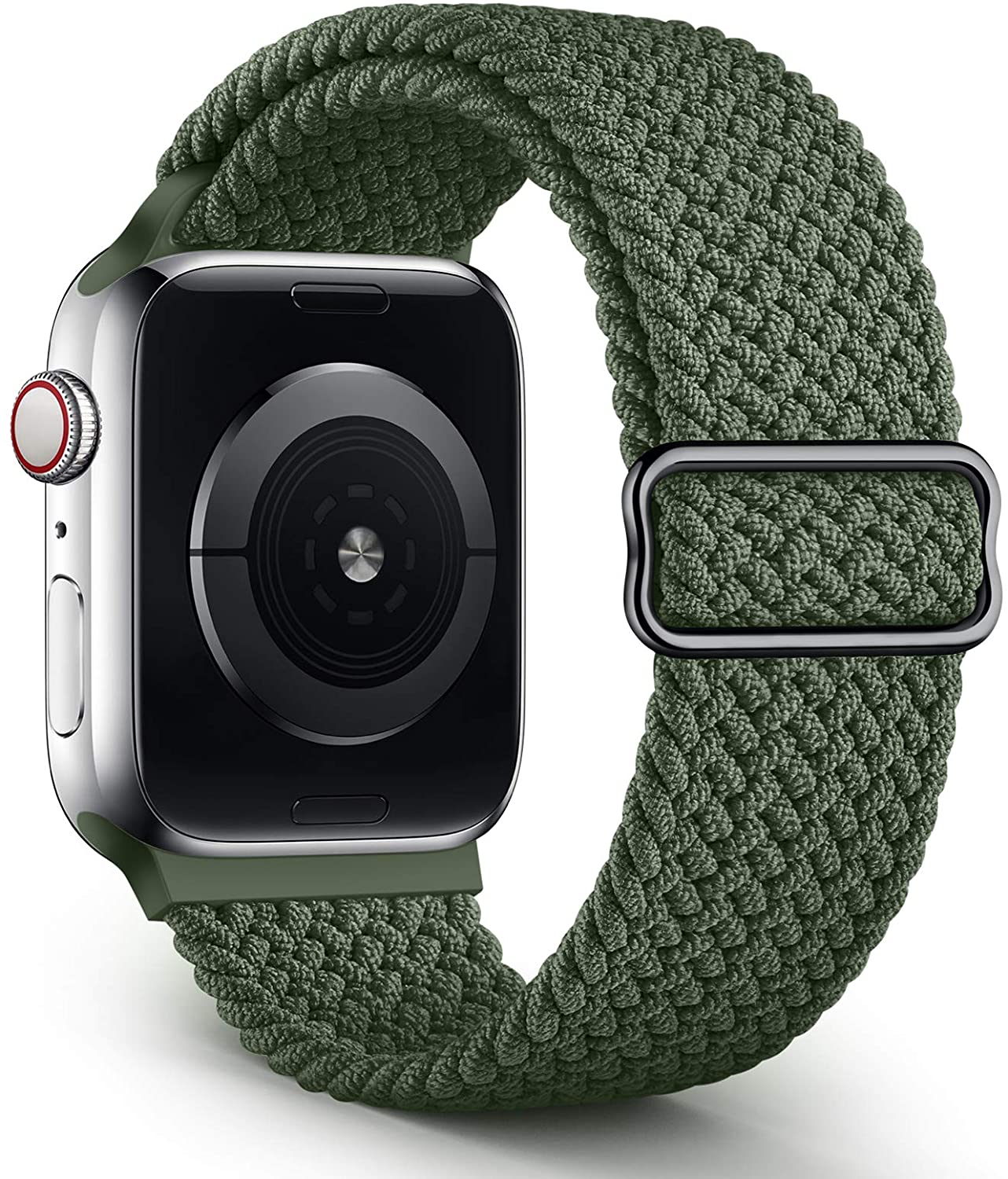 Adjustable Elastic Nylon Braided Solo Loop For Apple watch - Wristwatchstraps.co