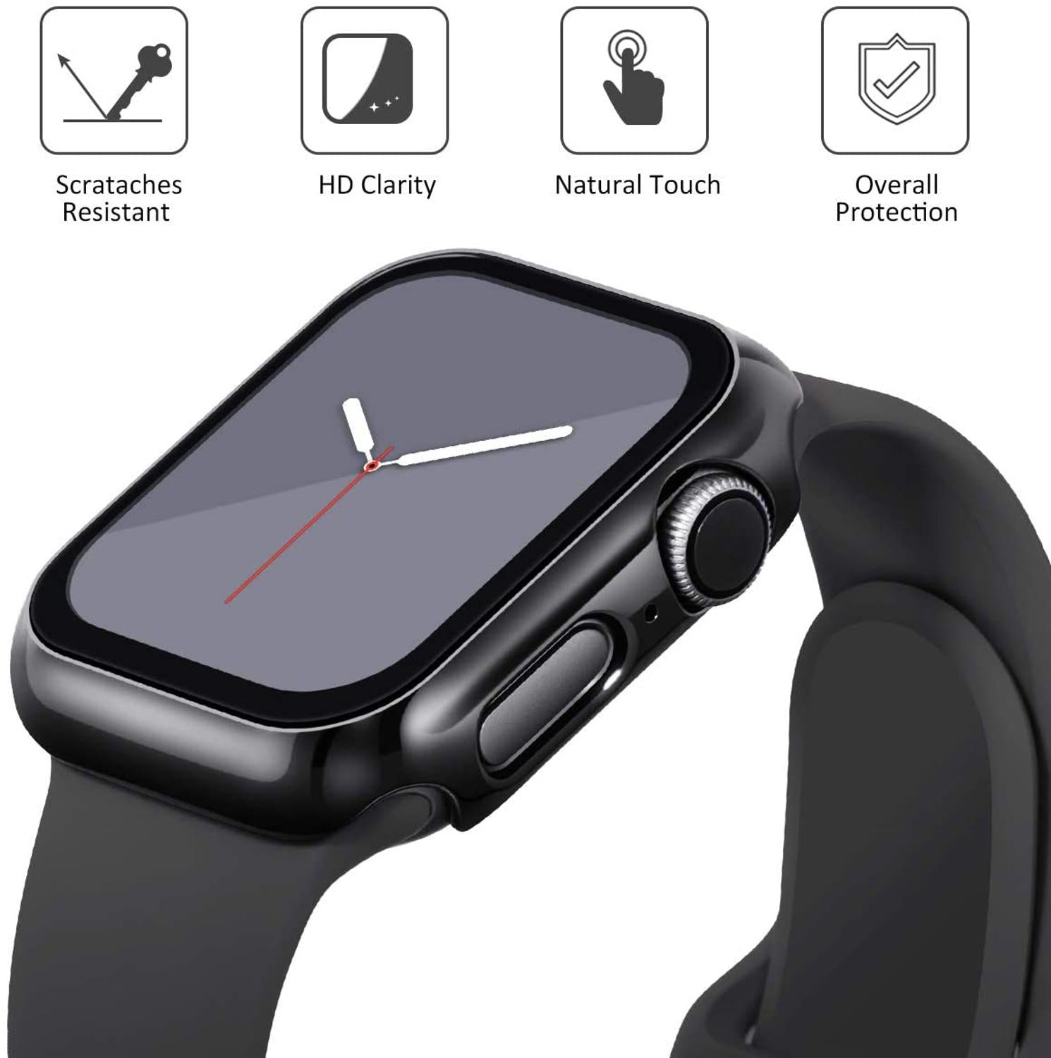 Bumper Cover+Glass For Apple Watch - Wristwatchstraps.co