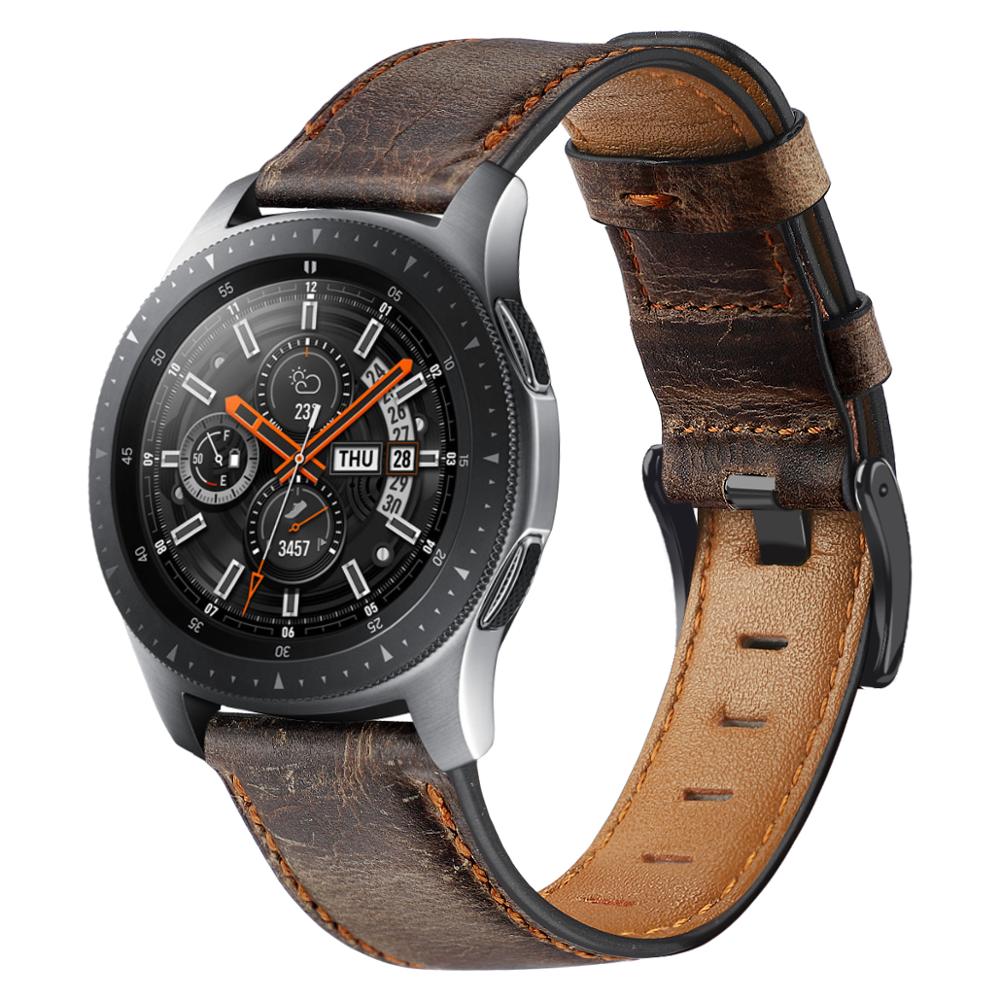 Distressed Premium 22mm Leather band For Samsung Galaxy, Huawei, And Amazfit Watch - Wristwatchstraps.co
