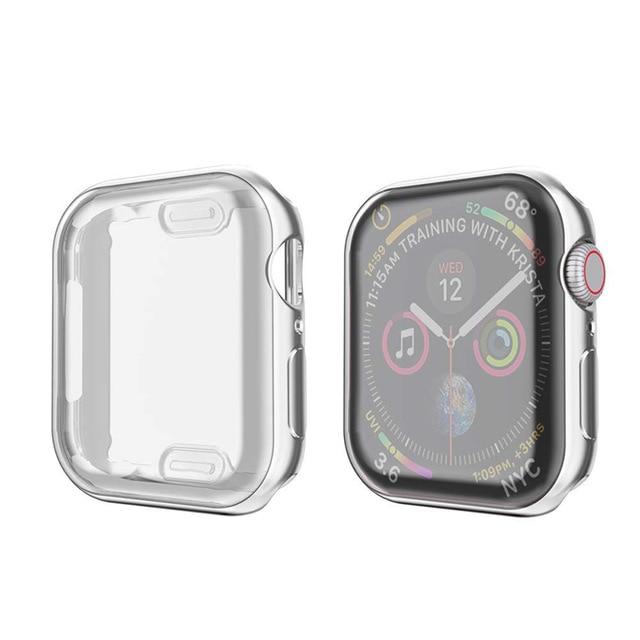 TPU Protector Watch Cover Case with Screen Protection For Apple Watch - Wristwatchstraps.co