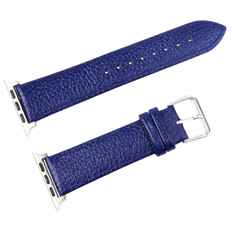 Single Tour Genuine Leather Strap for series 5/4/3/2/1, Hermes, Nike Apple Watches - Wristwatchstraps.co